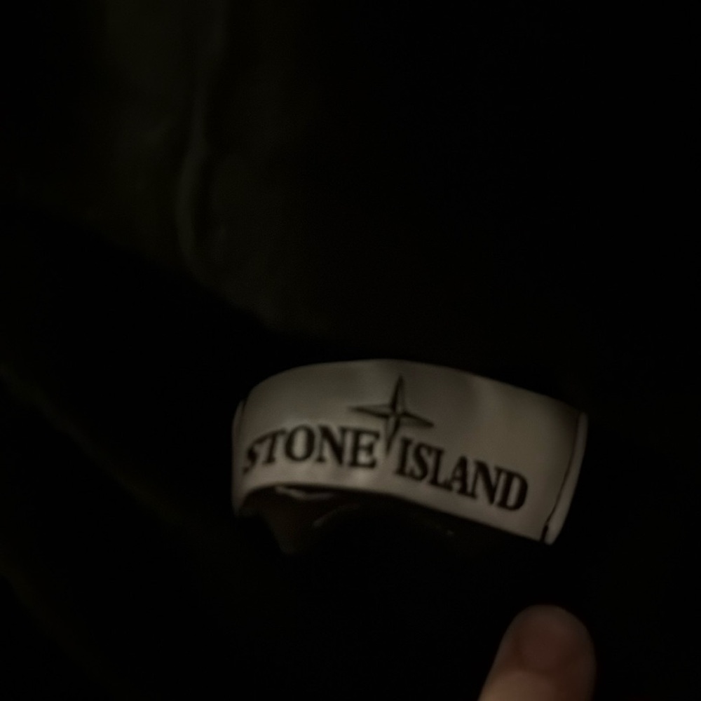 Stone island wool half half shiny hologram